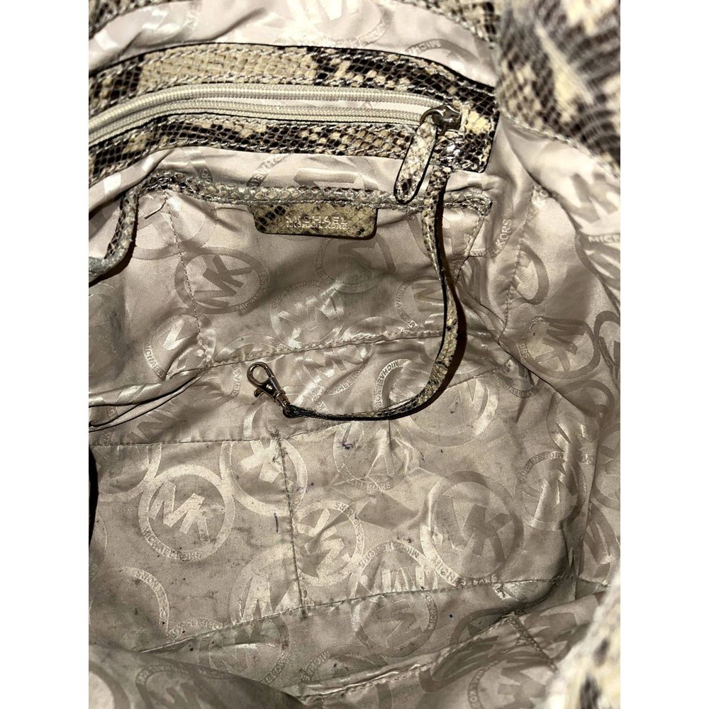 Michael Michael Kors Python Print Hobo Shoulder B… - image 5